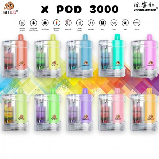 Niimoo Ndxpod 3000 Puffs Electronic Cigarette