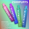 Elfworld Vape Pens 2500 Puffs