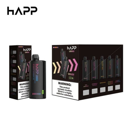 Hot Selling Vapride Vapes Wholesale Vapride Happ Lb 8000 Puffs