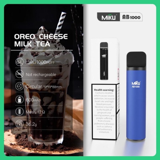 Disposable Vape Pen Miku Ab1000418 Wholesale