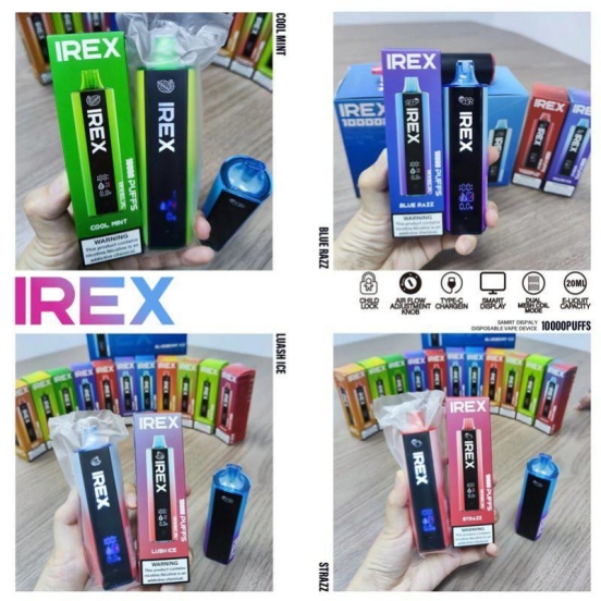 Disposable Vape AIM Irex 10k 10000 Puffs
