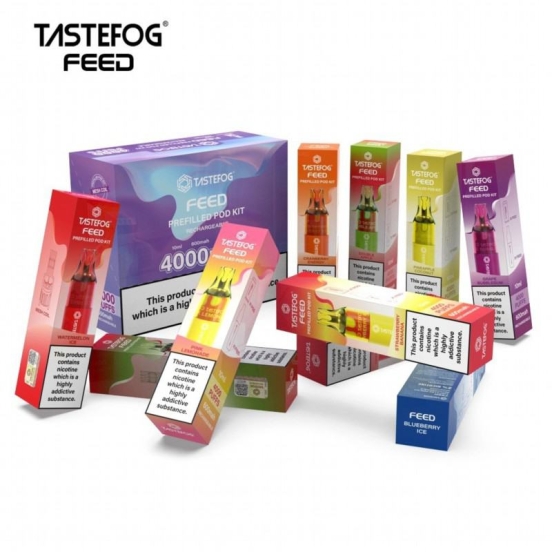 Top Selling Tastefog Tastefog Feed 4000 Puffs Boxes