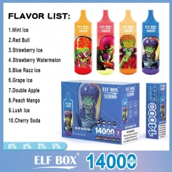 disposable vape Elf box rgb14000