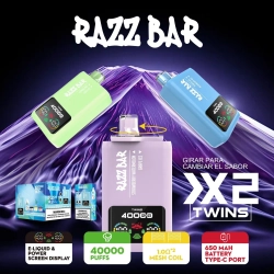 Wholesale Disposable Razz Bar Bar Vape Pro 40000 Puffs Nederland Razz