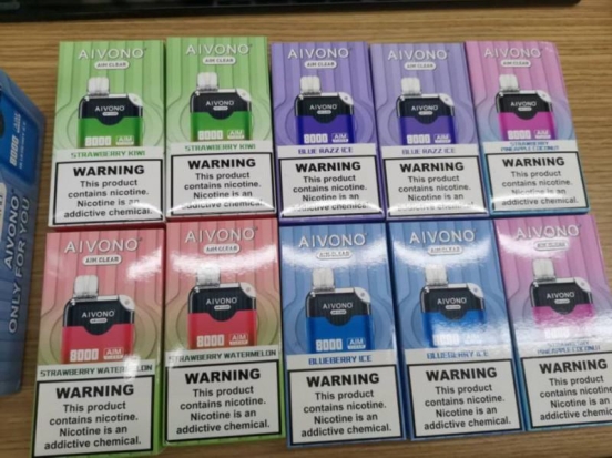 Top Selling Aim Aivono Clear 8000 Puffs Disposable Vape Bulk Price