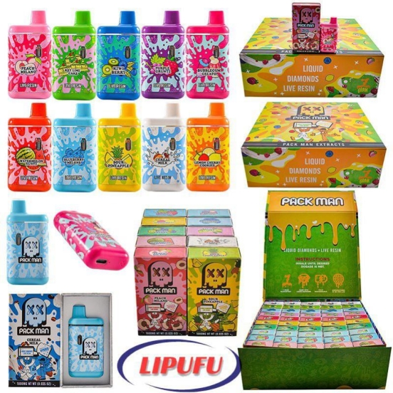 Best Vape Disposable 1ml Packman Gen3 Vapes Wholesale