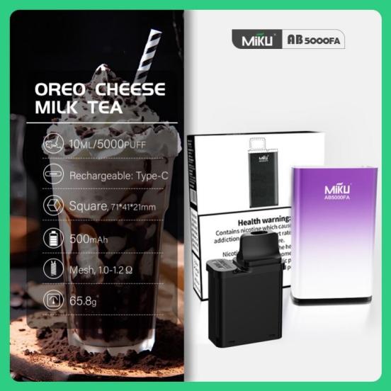 2024 Best Selling Miku Wholesale Ab5000fa1718 Disposable Vape