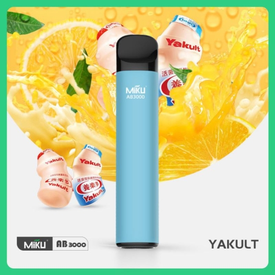 Disposable Miku Vape Ab314 3000 Puffs Bars Wholesale