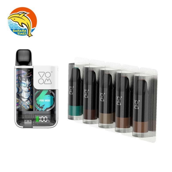 Disposable BANANATIMES/ Custom Voom Pod Mod - Tpd Electronic 3000 Puffs Vape Pens Wholesale