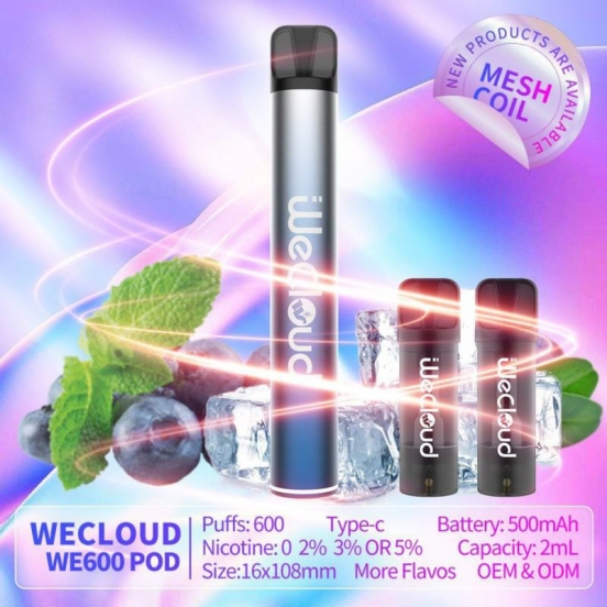 Pairyosi Wecloud Py600 Vape Rechargeable