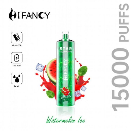 Good Price Hifancy Pen Vape Star 15000 Puffs