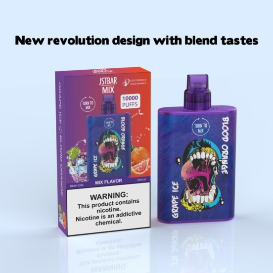 customized Dual Flavor Blend Tastes 10000 Vape Pen