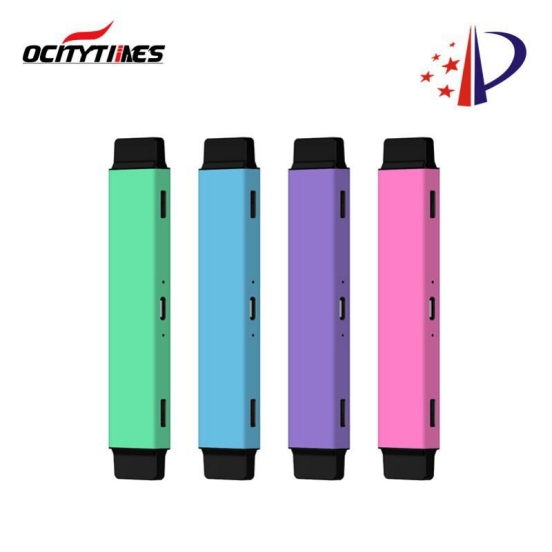 Top Selling Wholesale Ocitytimes/White Label Twin Pod 1ml 2ml Disposable Vape Pen