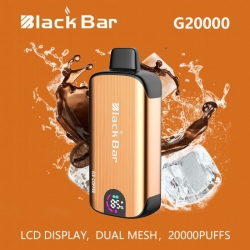 Black & Custom Logo G20 20000 Puffs Disposable Vape Device