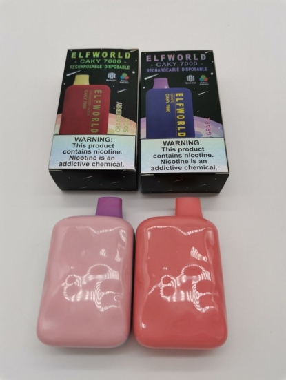 Top Picks 2024 Elfworld Disposable Vape Caky 7000 10000 Puffs