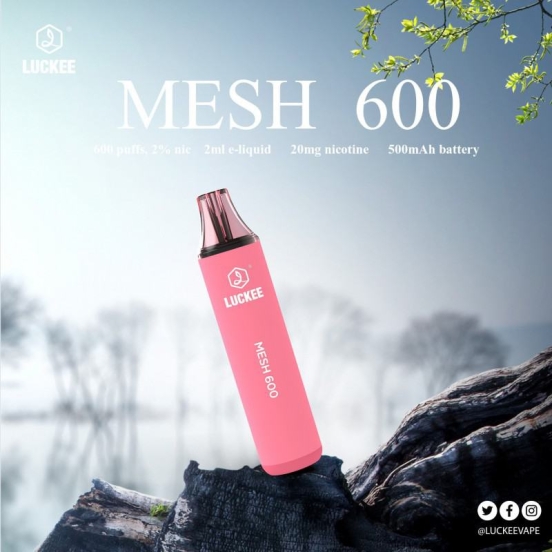 2024 Best Disposable Luckee Vape Pen Luckee Mesh 600 Wholesale Price