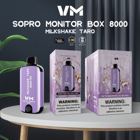 Wholesale Vape Pen Vaping Muster Vmsopro 8000 Puffs