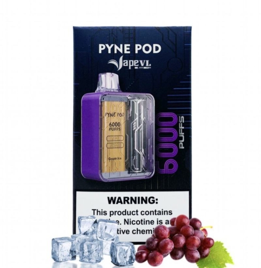 Wide Flavor Selection Disposable Baish Vape Pyne Pod Manta 6000 Brands