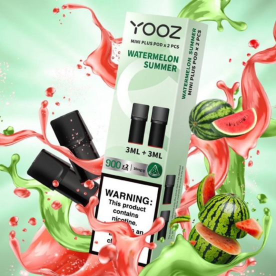 Disposable YOOZ Vape Yooz Mini Pod 600 Puffs Brands