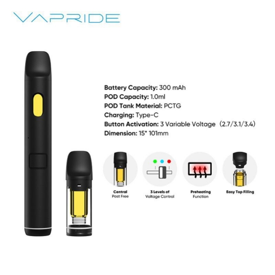 2024 Bulk Pricing VAPRIDE Disposable Vapes Wholesale Vapride Vr07