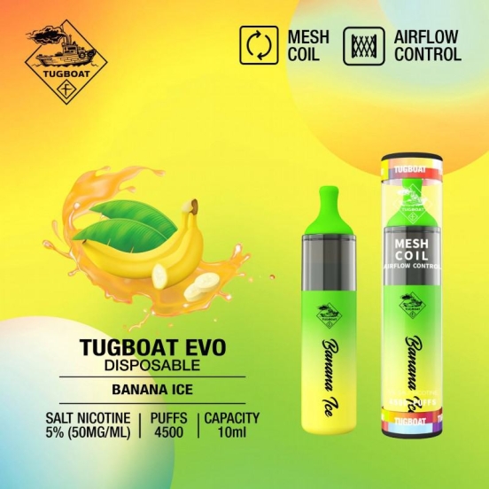 ELF World Tugboat Evo 7000 Puffs Vape Bars Wholesale