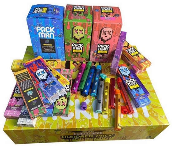  Wholesale Packman Live Resin Disposable Vape