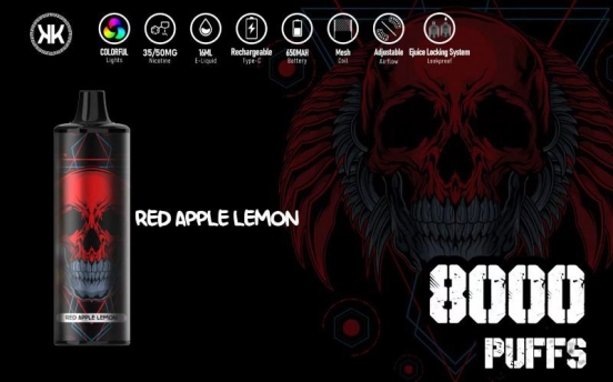 Best Selling Energy Puff Eck Kk 8000 Puffs Disposable E-cigarette