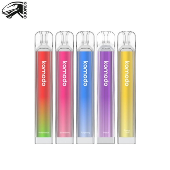 Top Picks 2024 Crystal  600 Komodo Mini 600 Crystal Wholesale Disposable Vape Pens