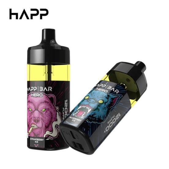 Oem BANANATIMES/Custom Happ Hero - Disposable 10000 12000 Puffs Disposable E-cigarette Puff