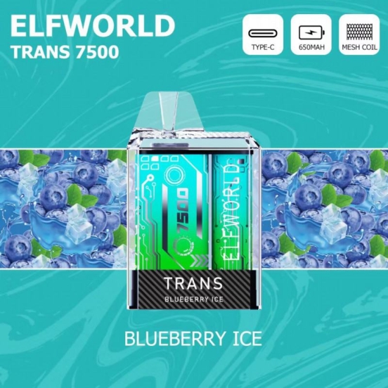 Premium Vape Pen Disposable Vape Pen Wholesale Elfworld Trans  11 Flavors 7500 Puffs