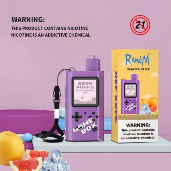 2024 Bulk Price Randm Game Box 5200 Puffs Electronic Cigarette Puff