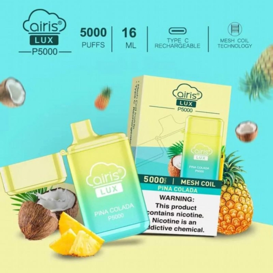 Airis Airis Lux 5000 Puffs Vape Big Puff Bars Plus