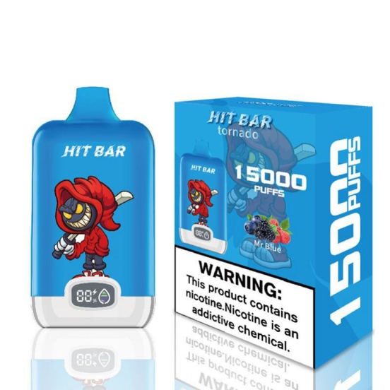 Disposable hit Hit Tornado 15000 15k Puffs Vape Brands