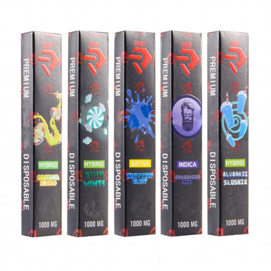 2024 Bulk Pricing Disposable Vape Pens Wholesale Lipufu 1g Ruby