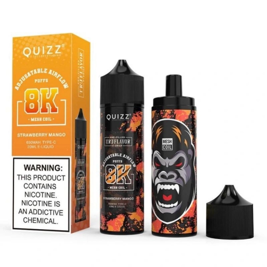 Best Wholesale Vape Disposables QUIZZ Quizz 8000 Puffs