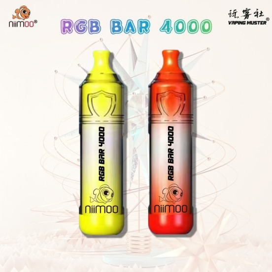 Best Quality Niimoo Ndrgb 4000 Puffs Vape Pens