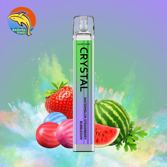 Good Price Wholesale Vape Pens Banana Times Happ Crystal E 600 Puffs