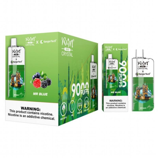 R&M Wholesale Disposable Vape Pen R&m Crystal 9000