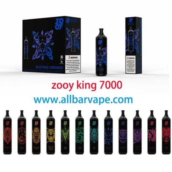 Disposable Zooy Vape King 7000 Wholesale