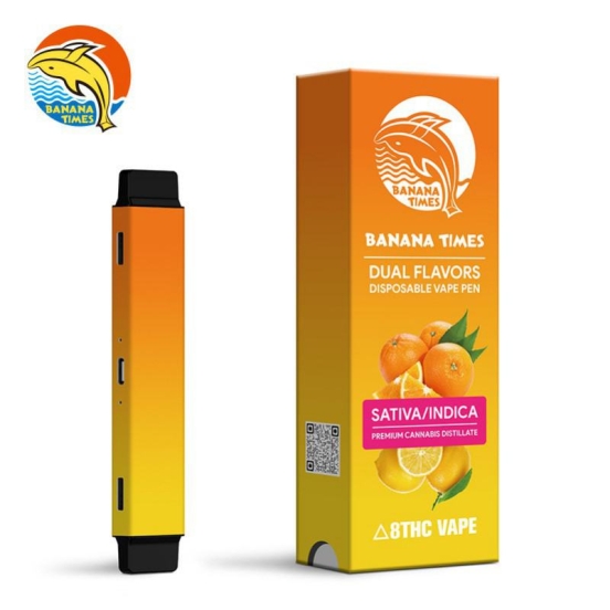 All Flavors Banana Times Disposable Vape Pens Twin Pod Pods