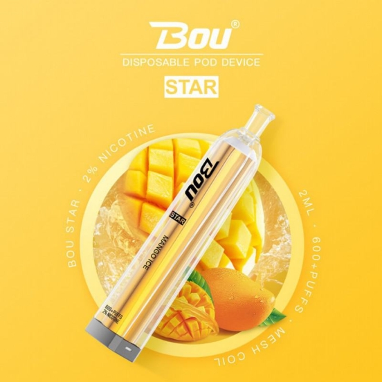 Hot Sale Bou Star Vape All Flavors