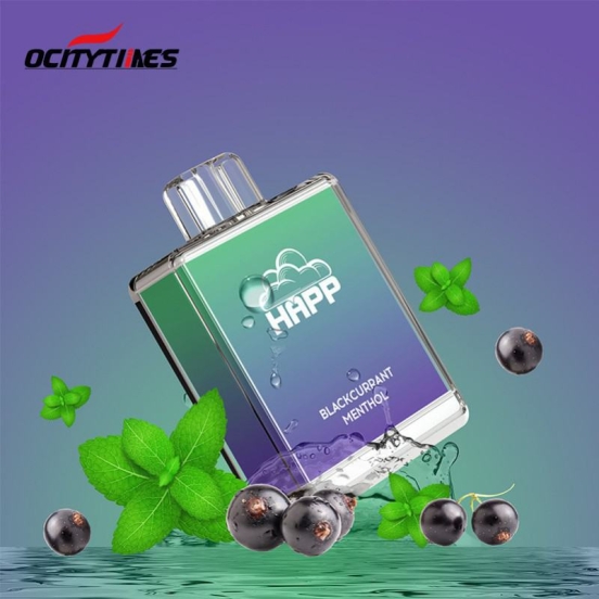 Ocitytimes Happ Box 600 Puffs Disposable Vape Pod