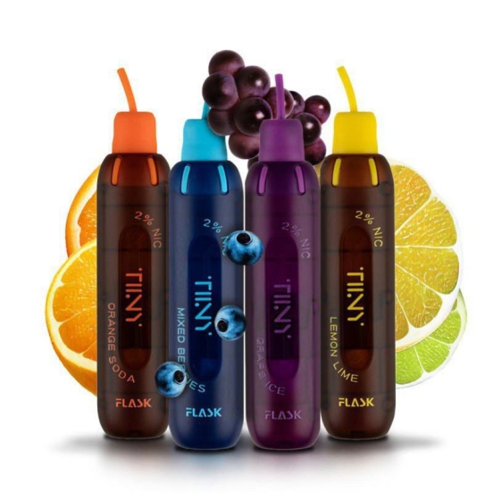 Vape Bar Wholesale FLASK TIINY Flask Tiiny 600 Puffs