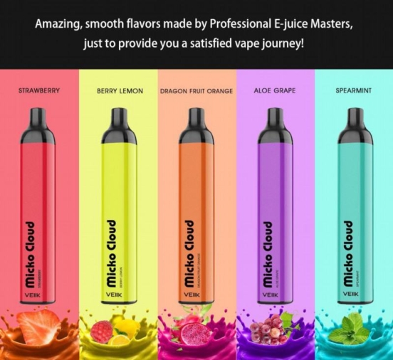 Veiik Micko Cloud Around3000 Puffs Brands Disposable Vape