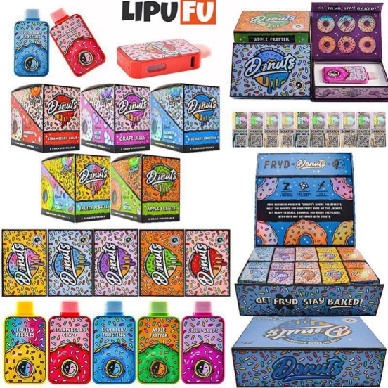 Lipufu Vape Fryd Donuts Disposable 2g Nederland