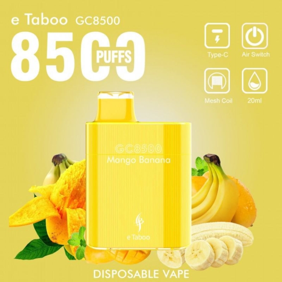 Disposable Vape Brands e Taboo Etaboo Gc8500