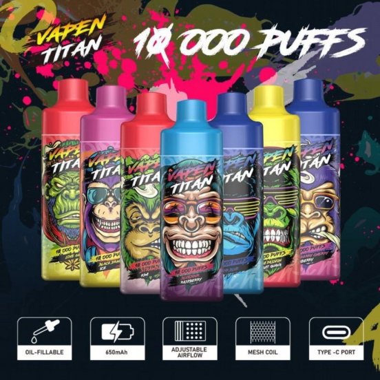 VAPEN Vape VAPEN Titan 100000 Nederland