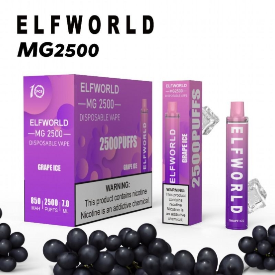 Puff Elfworld Mc8500 2500 Puffs Electronic Cigarette