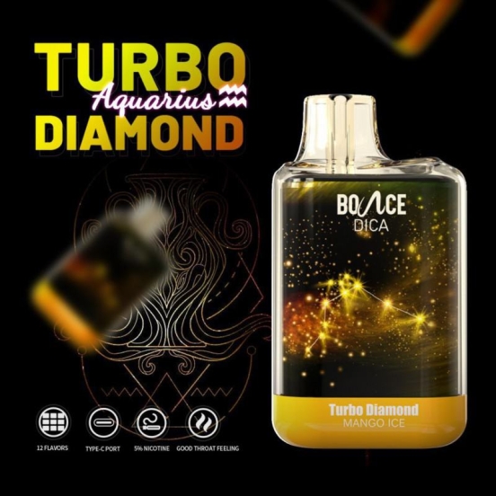 Hot Selling Bounce Wholesale Disposable Vapes Bounce Turbo Diamond 6500