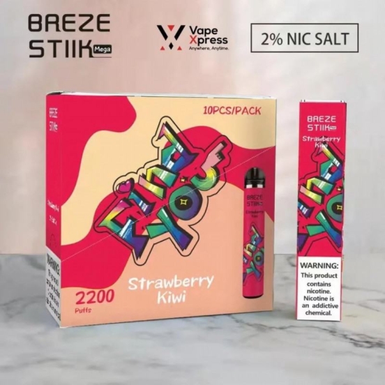 Hot Selling Breze Stiik Mege 2200 Disposable Vape Wholesale Price